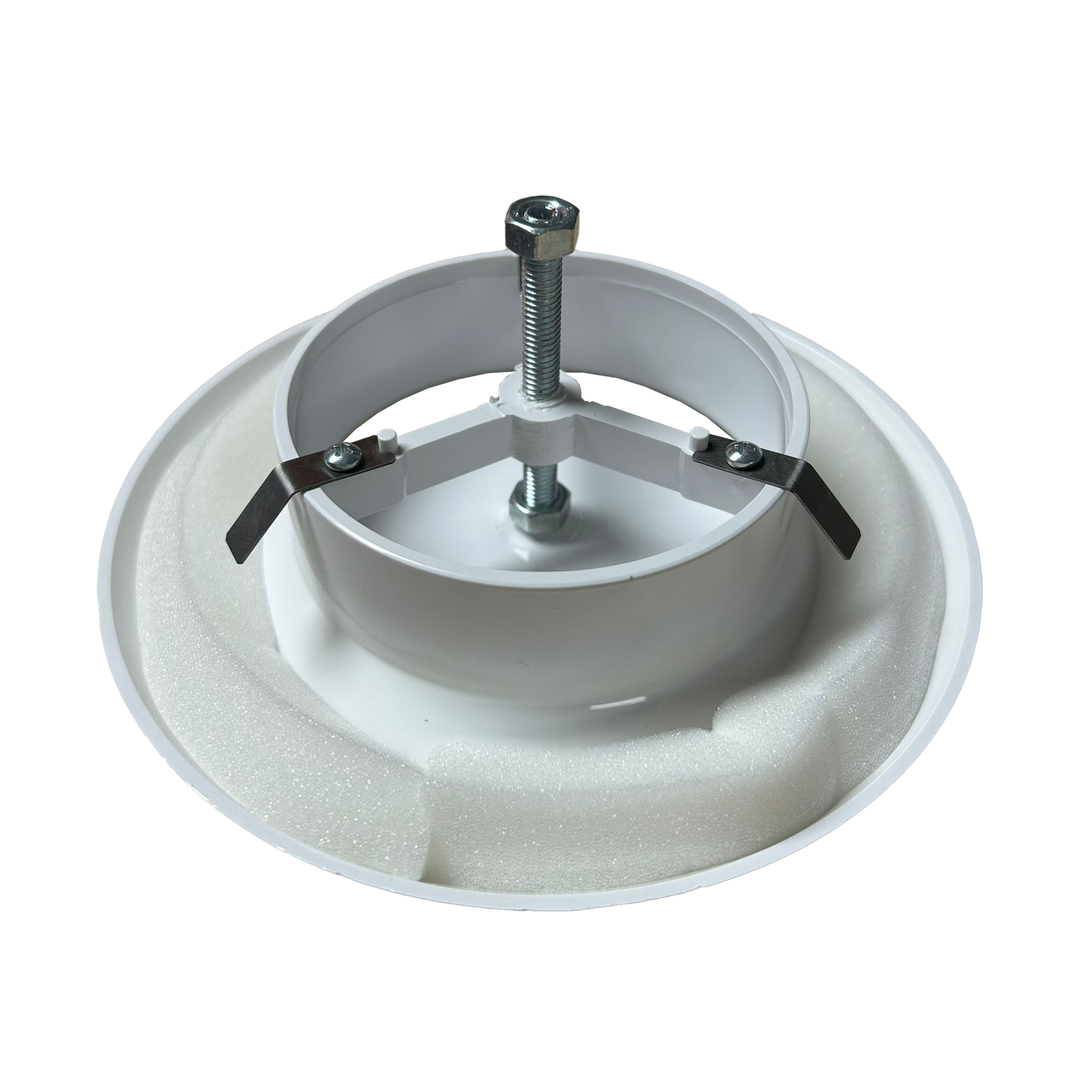 125mm - Air Valve PVC (white)