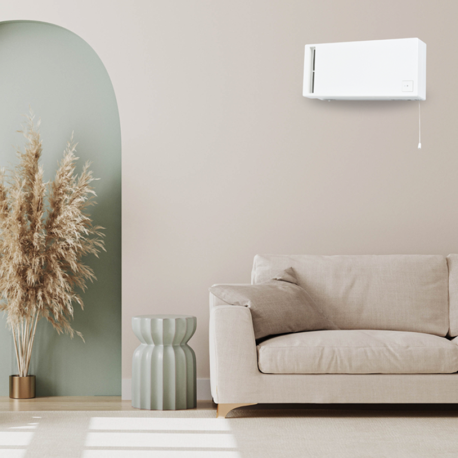 Lossnay VL-50 Wall Mounted Single Room MVHR unit (Pull Cord model)