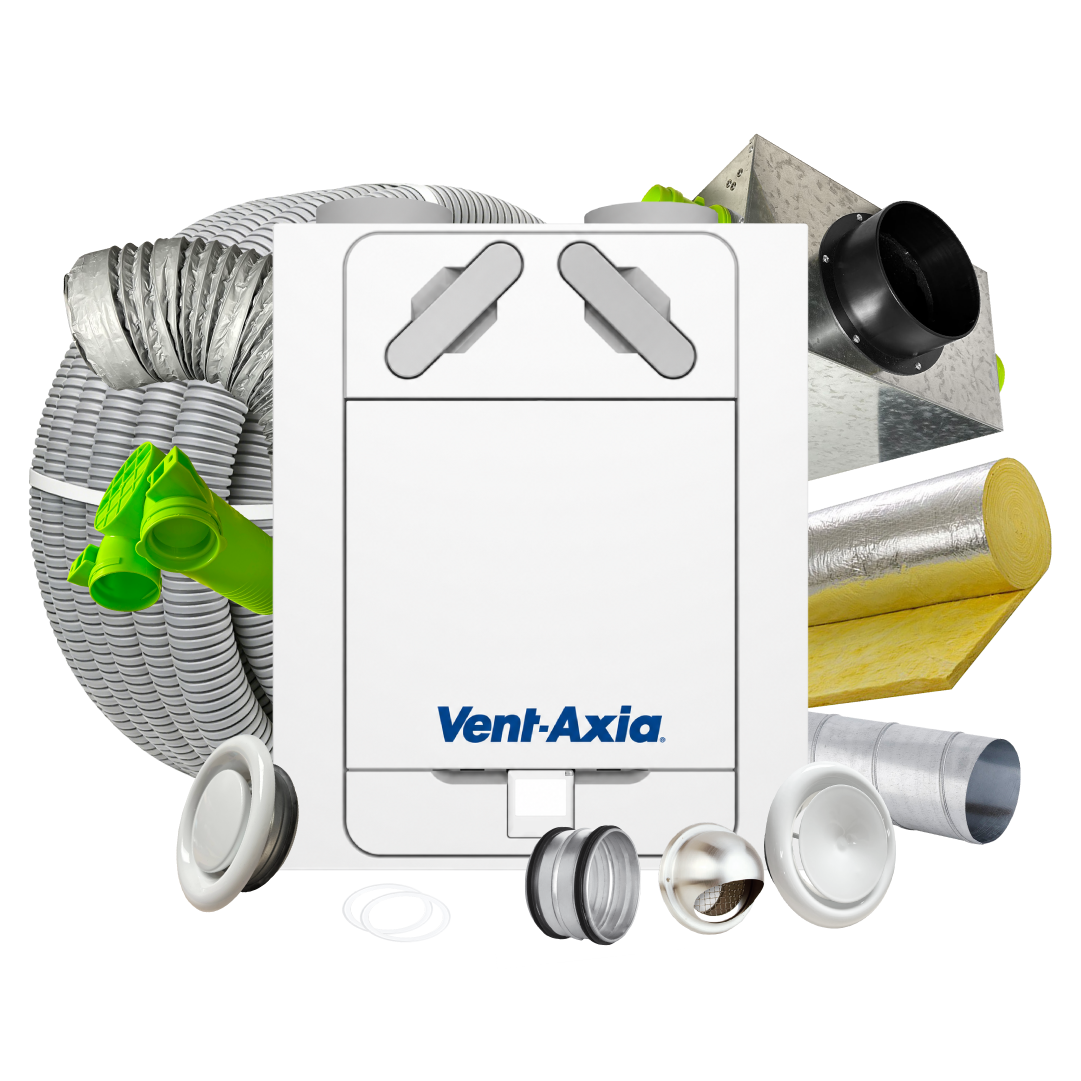 BPC Standard 10 Room MVHR Kit – Vent Axia Sentinel Econiq M