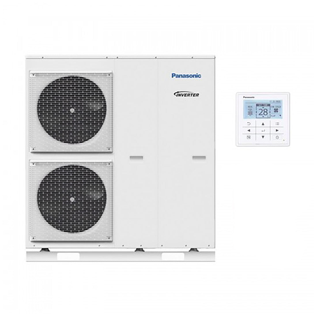 Panasonic Aquarea T-Cap Mono-Bloc air to water heat pump outdoor unit for renewable heating systems