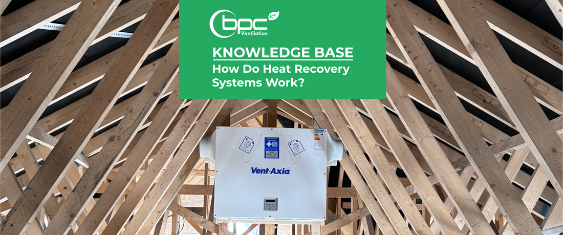 MVHR ventilation system supplying fresh filtered air while recovering heat to improve indoor air quality and efficiency