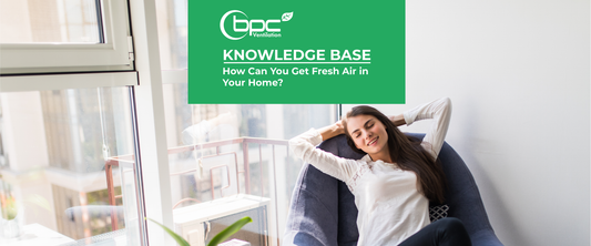 Home ventilation system supplying fresh filtered air and removing stale air to improve indoor air quality