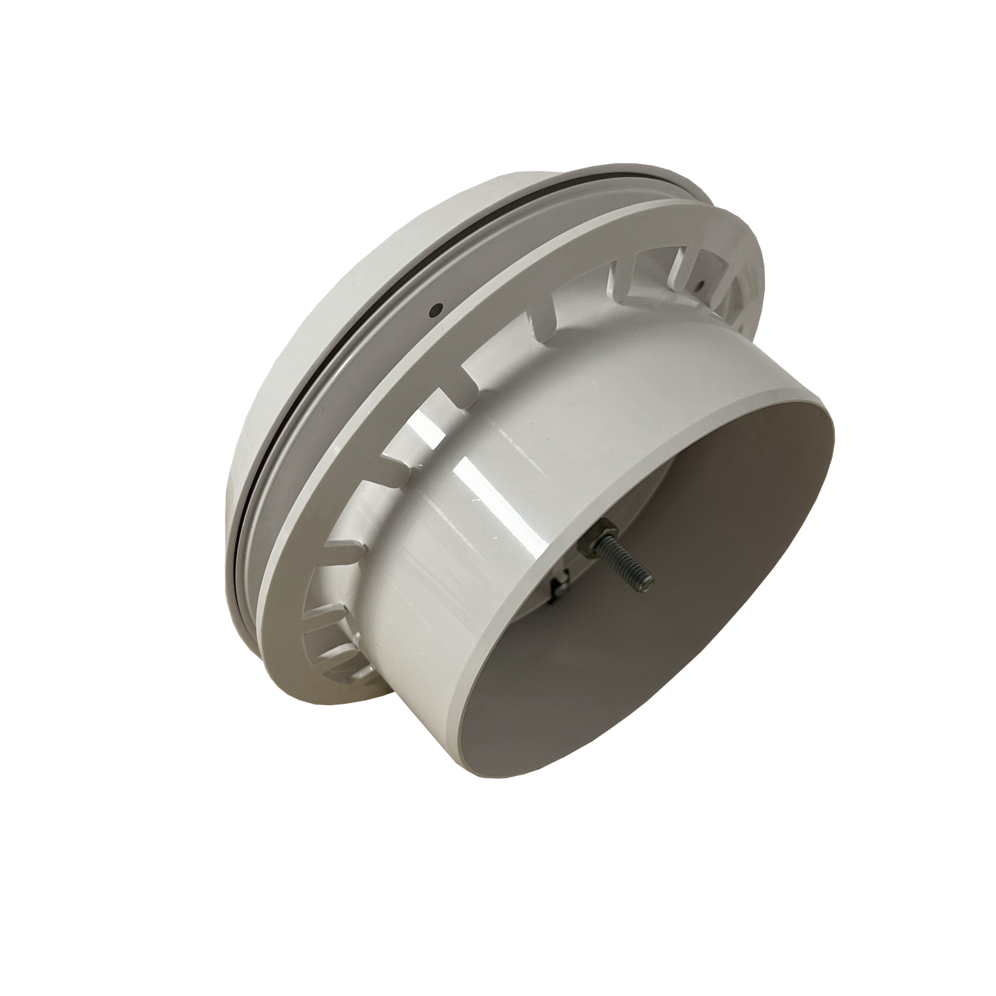 125mm - Ceiling Air Valve PVC (white) for Flexible Pipe Connection