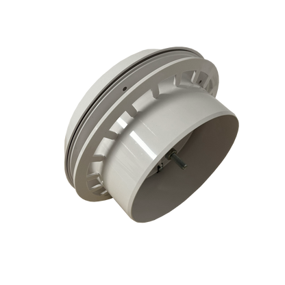125mm - Ceiling Air Valve PVC (white) for Flexible Pipe Connection