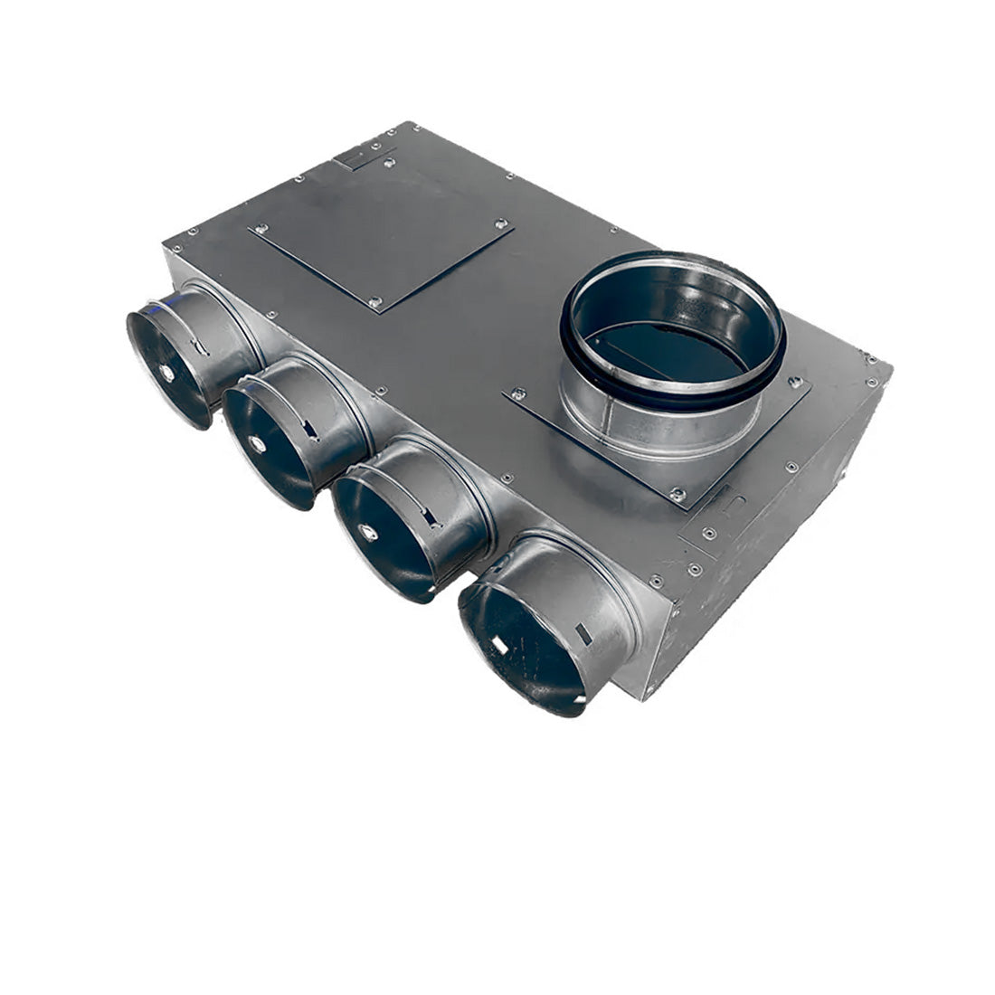 Quiet-Vent 90mm 4 point Adjustable Top entry Distribution box 125mm Spigot