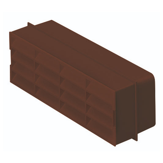 204x60mm - Single airbrick  - Brown