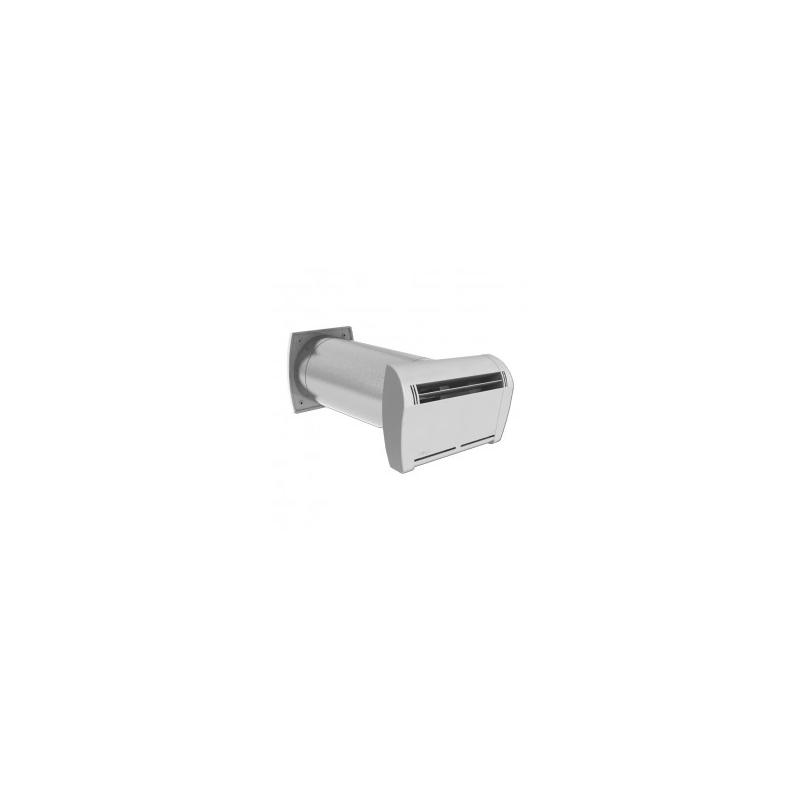 S&P 125mm Humidity Inlet Through Wall Vent with Acoustic Sleeve Kit