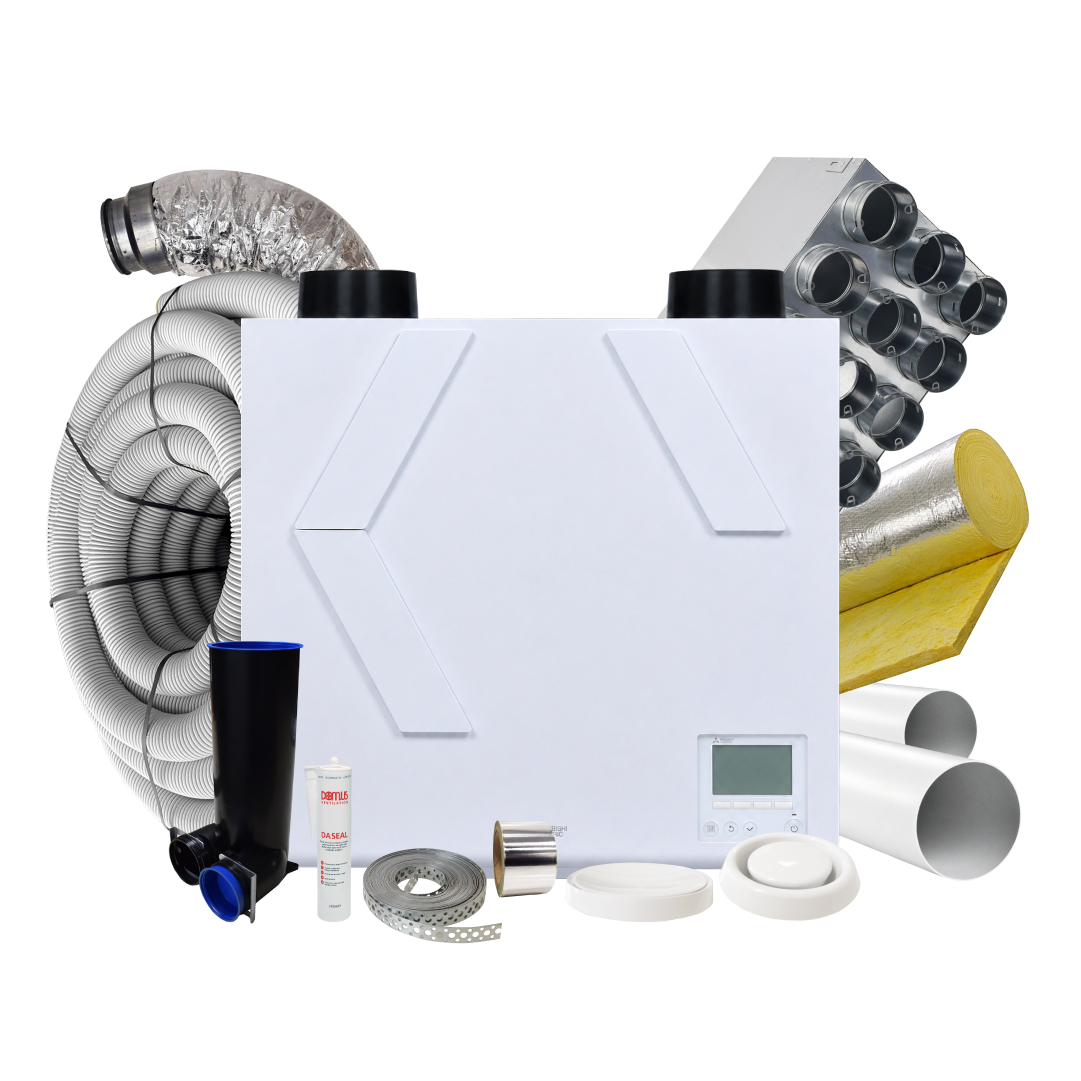Mitsubishi 12 Room Complete MVHR Kit