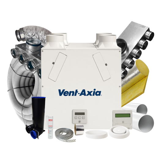 Vent-Axia 6 Room Complete MVHR Kit