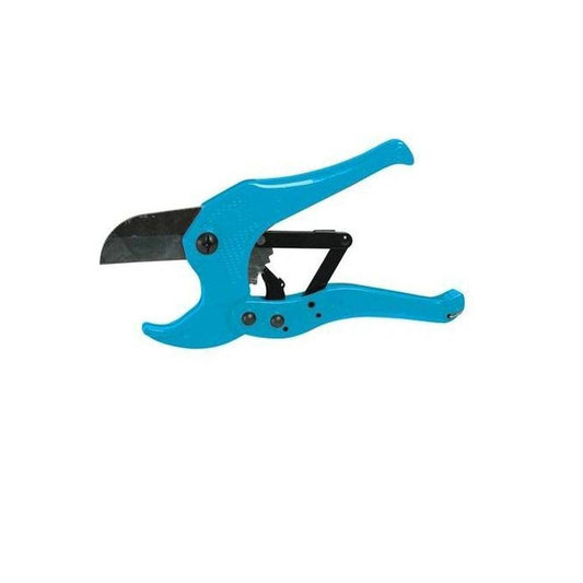 Vinyl pipe cutter tool for cutting underfloor heating and plastic pipes