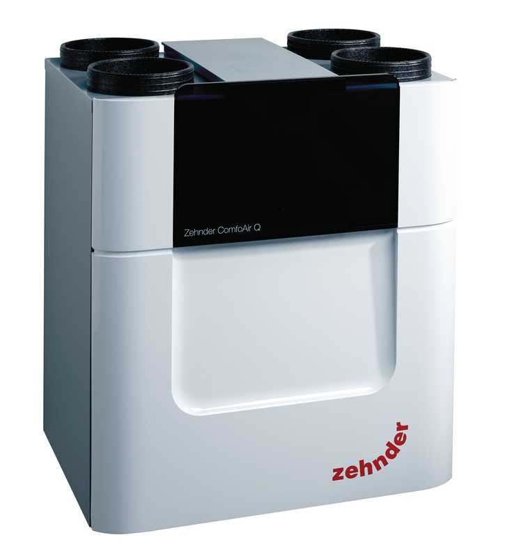 Zehnder Q450 ERV with enthalpy exchanger – 12 Room Complete MVHR Kit