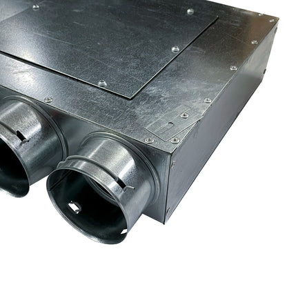 Quiet-Vent 75mm 12 Point Adjustable Top Entry Distribution box 150mm spigot