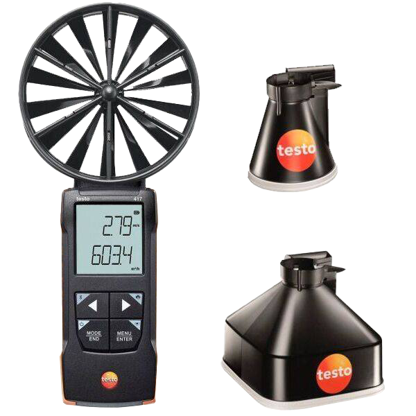 Testo 417 Vane Anemometer Kit 1