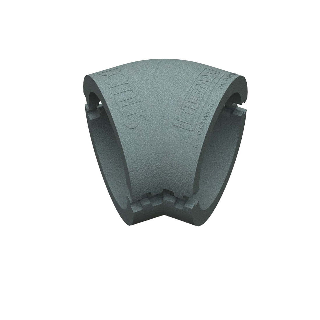 Insulation Shell Accessory Domus Insulation Shell for 45° Bend – BPC Ventilation Store