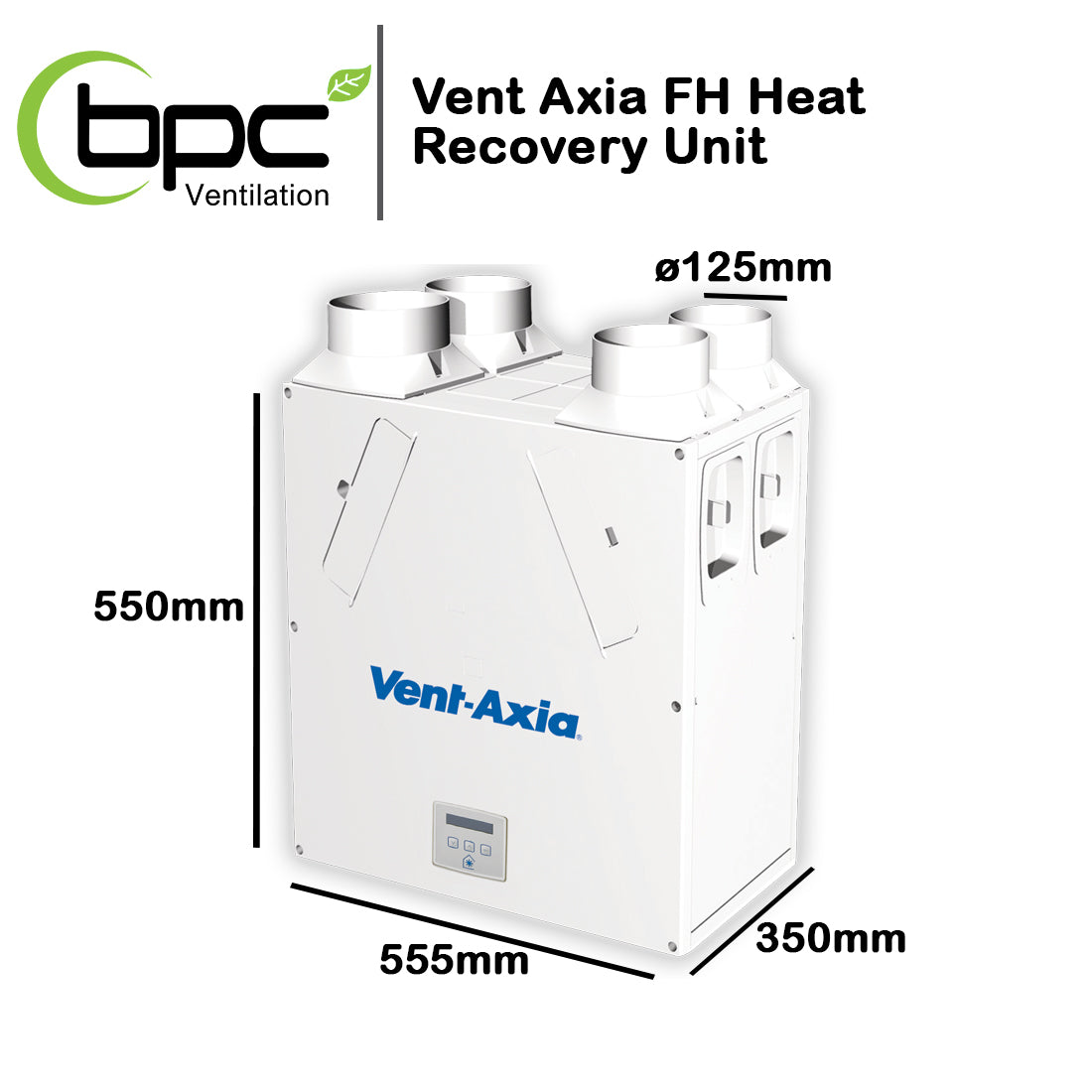 Vent Axia Sentinel Kinetic FH Heat Recovery Left Hand Unit - 408169