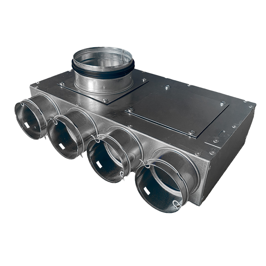 Quiet-Vent 4 Point 75mm Adjustable Top Entry Distribution box 125mm spigot